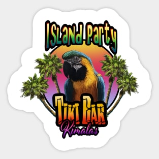 Island Party Sticker